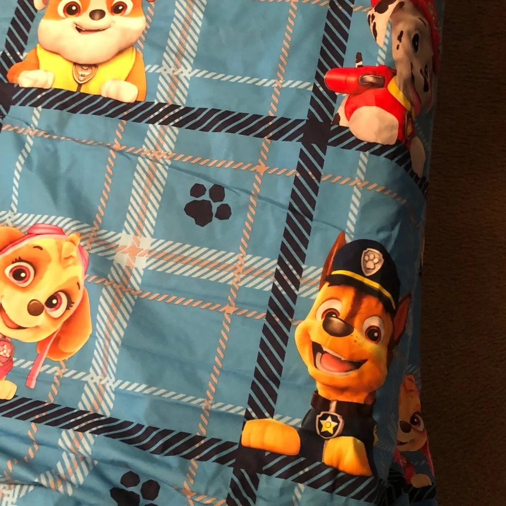 Paw Patrol Kids Bedding - Blue with Multicolor Pups